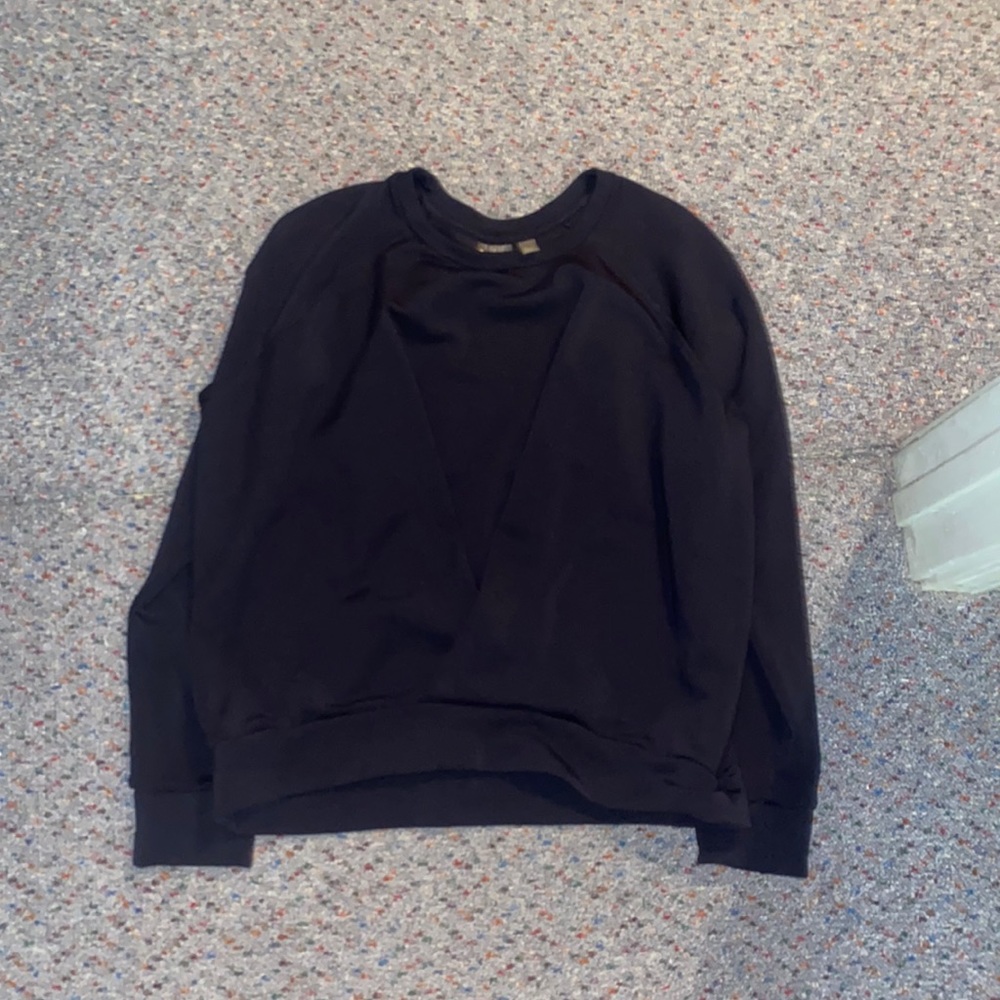 Zella black basic crewneck